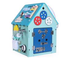 2Kids Toys 2Kids Toys - Activity board domček modrá