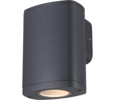 38881 - Vonkajšie nástenné svietidlo ZEVI 1xGU10/10W/230V IP54 antracit