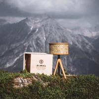 ALMUT 2610 stolová lampa, čisté seno