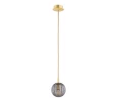 Argon Argon 8512 - Luster na lanku PALOMA 1xE14/7W/230V pr. 12 cm zlatá/čierna