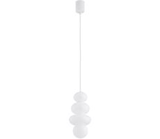 Argon Argon 8785 - Kúpeľňový luster na lanku ORLANDO PLUS 1xG9/6W/230V IP44 biela
