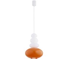 Argon Argon 8822 - Luster na lanku DIEGO 1xGU10/5W/230V biela/oranžová