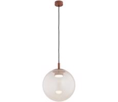 Argon Argon 8829 - Luster na lanku SACRAMENTO 1xGX53/8W/230V číra/hnedá