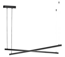 Argon Argon 8838 - LED Luster na lanku MIAMI LED/74W/230V 3000K čierna