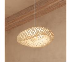 Atmosphera Atmosphera - Luster na lanku BEDDY 1xE27/40W/230V bambus