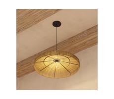 Atmosphera Atmosphera - Luster na lanku BELLAMY 1xE27/40W/230V juta
