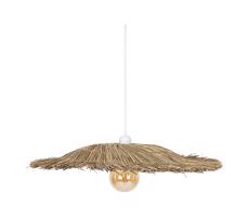 Atmosphera Atmosphera - Luster na lanku YONI 1xE27/40W/230V slama