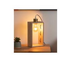 Atmosphera Atmosphera - Stolná lampa IWATA 1xE27/25W/230V pavlonie