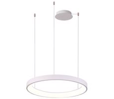 Azzardo Azzardo -LED Stmievateľný luster na lanku AGNES LED/60W/230V pr. 78 cm biela