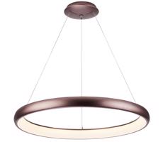 Azzardo Azzardo -LED Stmievateľný luster na lanku ANTONIO LED/50W/230V hnedá +DO