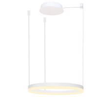 Azzardo Azzardo - LED Stmievateľný luster na lanku HALO LED/47W/230V pr. 60 cm biela