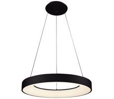 Azzardo Azzardo - LED Stmievateľný luster na lanku SANTANA LED/50W/230V čierna + DO