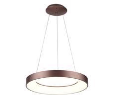Azzardo Azzardo - LED Stmievateľný luster na lanku SANTANA LED/80W/230V hnedá + DO