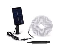 B.V.  - LED RGB Stmievateľný solárny pásik LED/1,6W/3,2V 5 m IP65 + DO