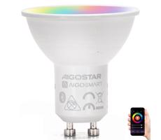 B.V. LED RGBW Stmievateľná žiarovka GU10/4,9W/230V 2700-6500K -