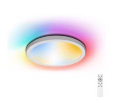 B.V. -LED RGBW Stmievateľné kúpeľňové svietidlo LED/18W/230V pr. 30 cm IP44+DO