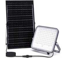 B.V.  - LED RGBW Stmievateľný solárny reflektor LED/150W/3,4V IP66 + DO