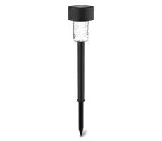 B.V.  - LED Solárna lampa LED/0,06W/2V 32,7 cm 6500K IP44 čierna