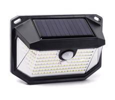 B.V. - LED Solárne nástenné svietidlo so senzorom LED/0,8W/5,5V 6500K IP65