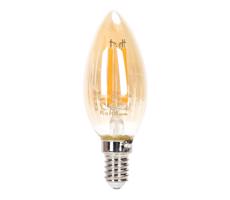 B.V. LED Stmievateľná žiarovka FILAMENT C35 E14/4W/230V 2200K -