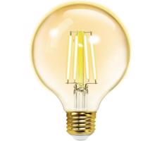 B.V. LED Stmievateľná žiarovka FILAMENT G95 E27/6W/230V 2700-6500K Wi-Fi -