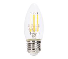 B.V. LED Stmievateľná žiarovka VINTAGE C35 E27/4W/230V 6500K -