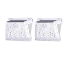 B.V.  - SADA 2x LED Vonkajšie solárne svietidlo so senzorom LED/1,48W/3,7V IP65