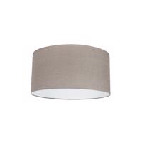 Bavlnené tienidlo na lampu staré sivé okrúhle 50/50/25