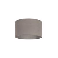 Bavlnené tienidlo na lampu Taupe okrúhle 35/35/20
