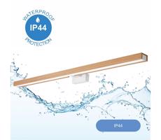 Brilagi Brilagi-LED Kúpeľňové osvetlenie zrkadla WOODY MIRROR LED/15W/230V IP44 dub/biela