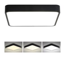 Brilagi Brilagi - LED Stropné svietidlo POOL LED/48W/230V 3000/4500/6000K 50x50 cm čierna