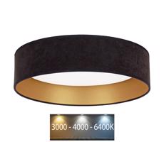 Brilagi Brilagi - LED Stropné svietidlo VELVET LED/24W/230V 3000/4000/6400K čierna/zlatá
