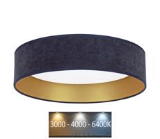 Brilagi Brilagi - LED Stropné svietidlo VELVET LED/24W/230V 3000/4000/6400K modrá/zlatá