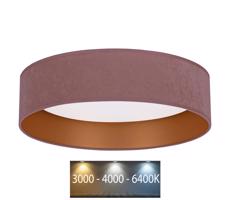 Brilagi Brilagi - LED Stropné svietidlo VELVET LED/24W/230V 3000/4000/6400K ružová/zlatá