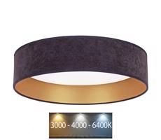 Brilagi Brilagi - LED Stropné svietidlo VELVET LED/24W/230V 3000/4000/6400K šedá/zlatá