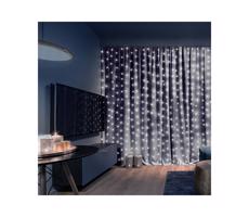 Brilagi Brilagi - LED Vianočný záves 300xLED/8 funkcí/3xAA/USB 1,2m studená biela