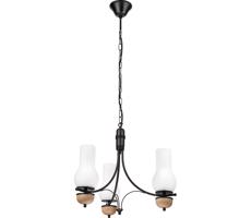 Brilagi Brilagi - Luster na reťazi COTTAGE 3xE14/40W/230V buk/biela