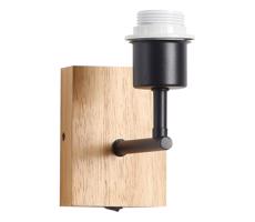 Brilagi Brilagi - Nástenná lampa 1xE27/25W/230V dub/čierna