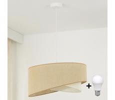 Brilagi LED Luster na lanku LYRA 1xE27/15W/230V béžová/krémová
