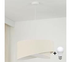 Brilagi LED Luster na lanku LYRA 1xE27/15W/230V krémová/biela