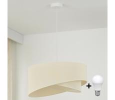 Brilagi LED Luster na lanku LYRA 1xE27/15W/230V krémová