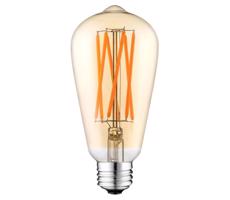 Brilagi LED Žiarovka CLASIC AMBER ST64 E27/10W/230V 2200K - Brilagi