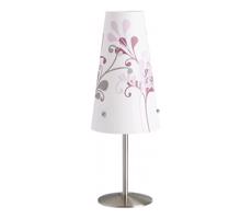 Brilliant Brilliant - Stolná lampa ISI 1xE14/40W/230V biela/ružová/lesklý chróm