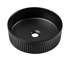 COMAD COMAD BEYOND 2 BLACK ( E-6565 ) - Umývadlo na dosku BEYOND pr. 36 cm matná čierna