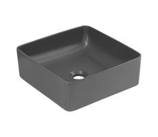 COMAD COMAD UM-6276 SLIM 40 GREY DP - Umývadlo na dosku SLIM 37x37 cm matná šedá