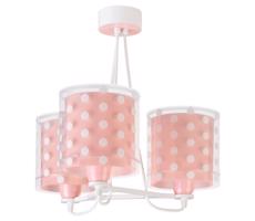 Dalber Dalber 41007S - Detský luster DOTS 3xE27/60W/230V