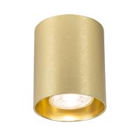 Dizajnové prisadené bodové svietidlo Gold GU10 50mm - Tubo