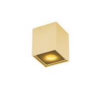 Dizajnový bodový reflektor na povrchovú montáž zlatý GU10 50 mm - Qubo Honey