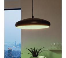 Eglo 33328 - LED RGBW Stmievateľný luster na lanku RIODEVA-C LED/27W/230V čierna