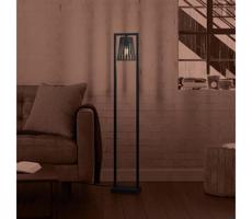 Eglo 390006 - Stojacia lampa BOGOTA 1xE27/40W/230V čierna